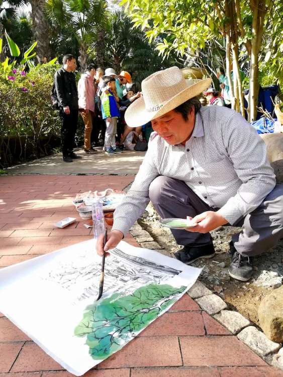 【2019迎新春夏建峰書畫展】